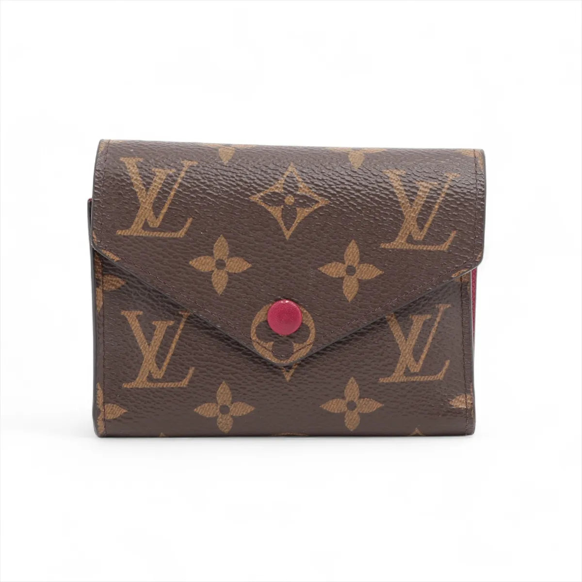 Louis Vuitton Monogram Victorine Compact Wallet Fuchsia