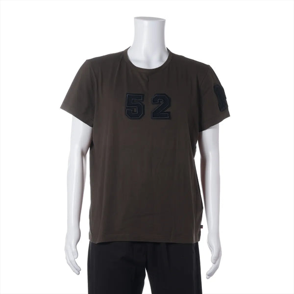 Moncler "52" Cotton T-shirt Khaki