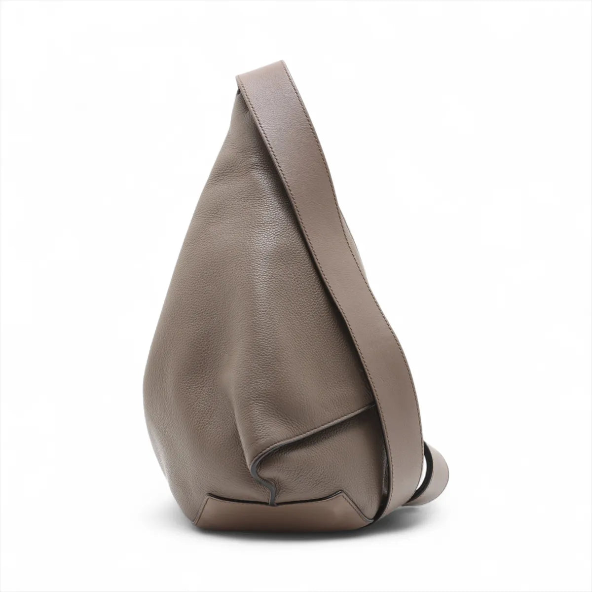 Loewe Anton Leather Sling Backpack Greige