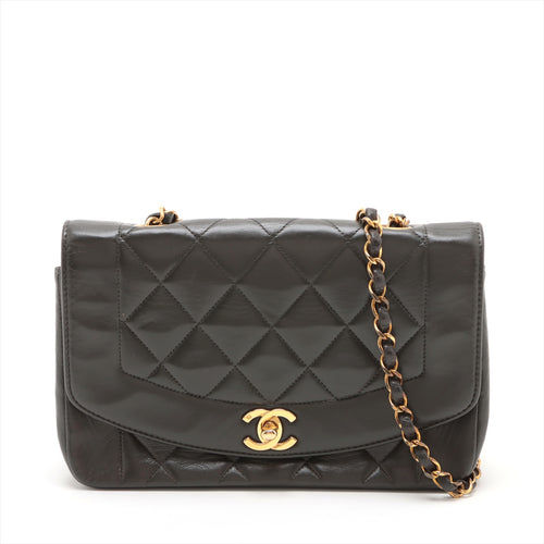 Chanel Matelasse Diana Small Lambskin Single Flap Single Chain Bag
