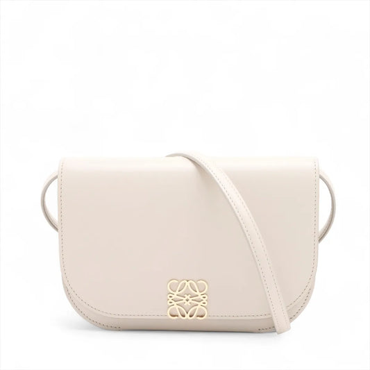 Loewe Goya Small Leather Shoulder Bag Beige