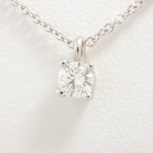 Load image into Gallery viewer, Tiffany &amp; Co. Solitaire Diamond Necklace Platinum