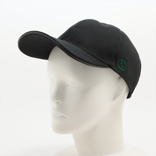 Gucci Interlocking G Baseball Cap Cotton Black