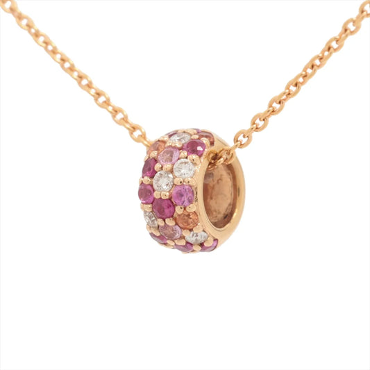 Ponte Vecchio Rotondo Ruby Diamond Necklace