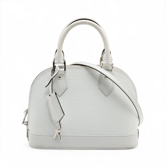 Louis Vuitton Epi Alma BB White