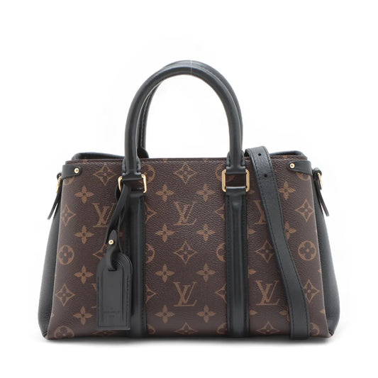 Louis Vuitton Monogram Soufflot BB Brown x Black