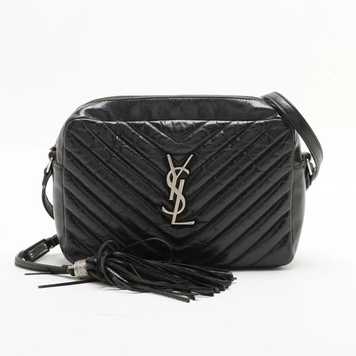 Saint Laurent Paris Lou Camera Bag Black