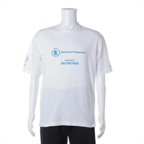 Balenciaga x WFP Cotton T-shirt White