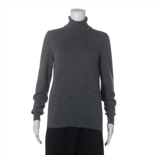 Hermes Cashmere Turtleneck Knit Gray