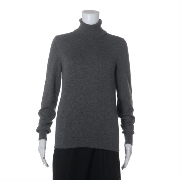 Hermes Cashmere Turtleneck Knit Gray