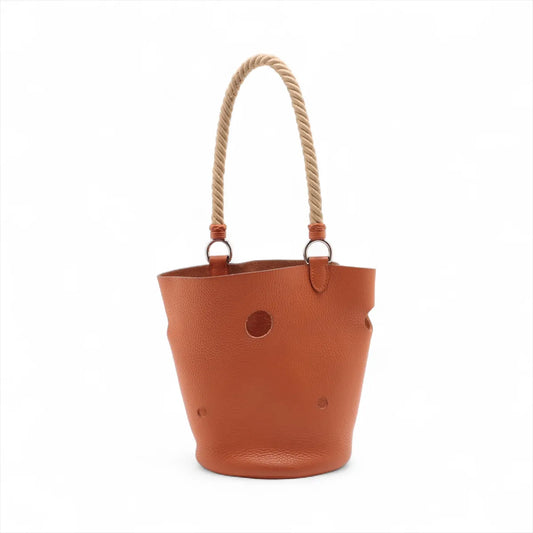 Hermès Mangeoire PM Taurillon Clemence Orange