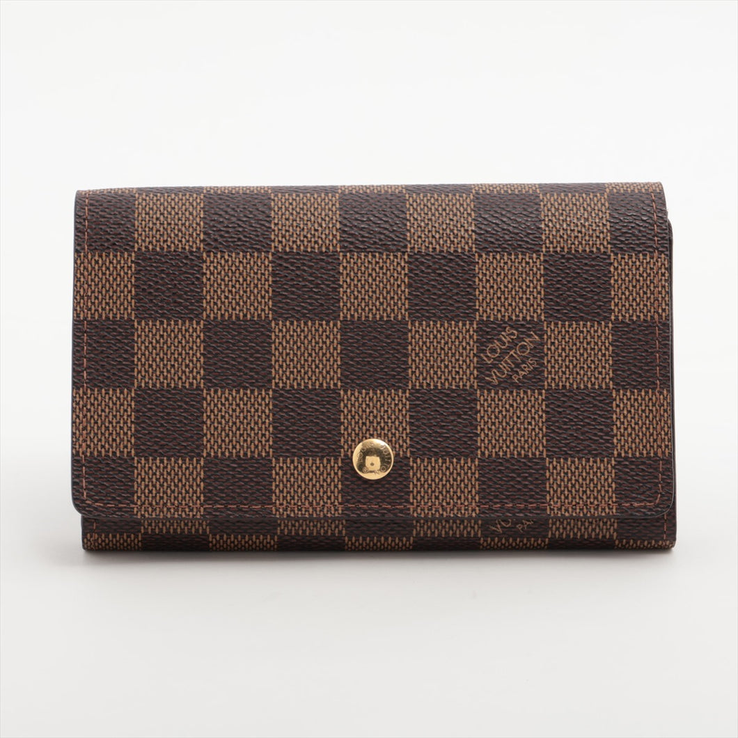 Louis Vuitton Damier Ebene Porte Monnaie Billets Tresor Wallet