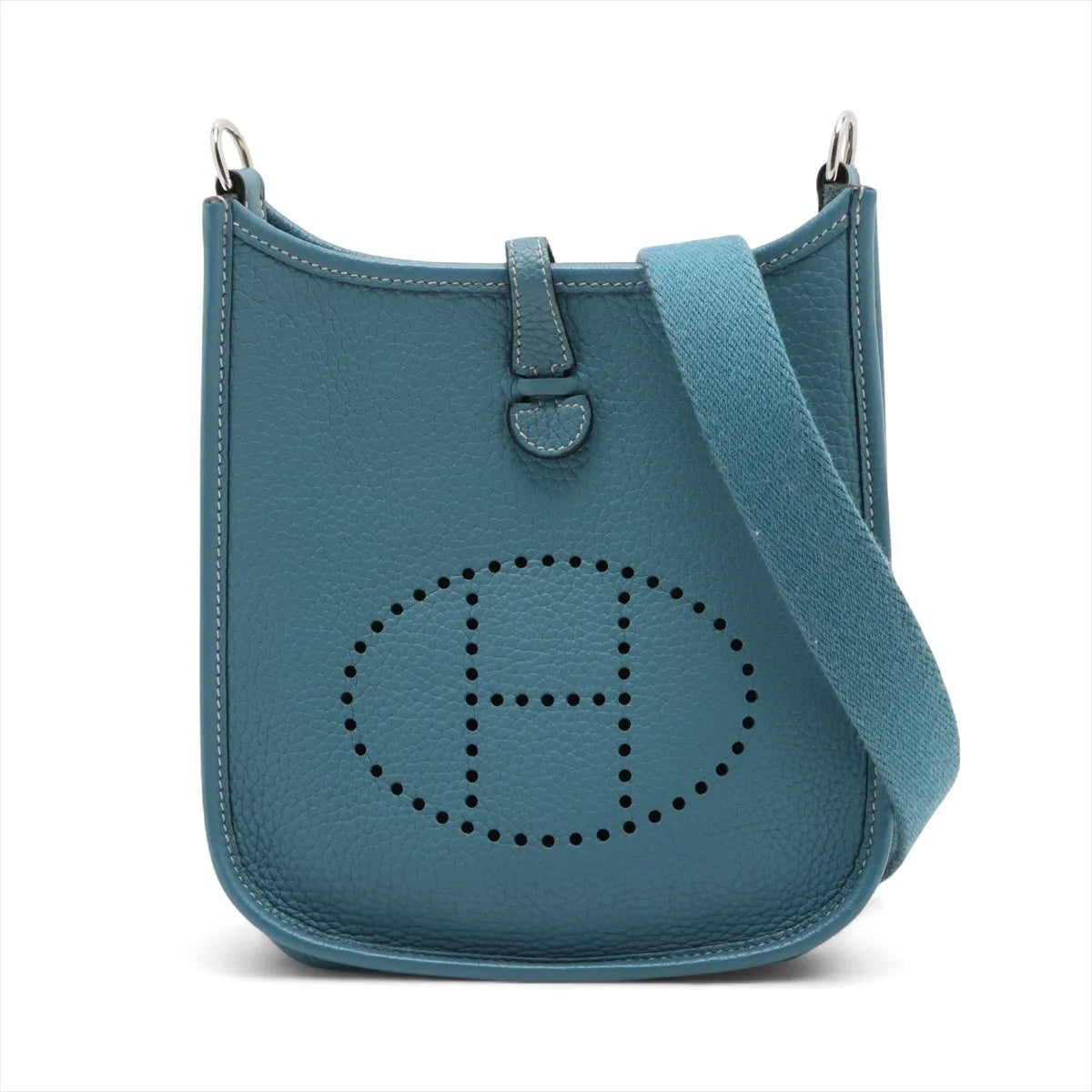 Hermes Evelyne 16 TPM Taurillon Clemence New Blue Jean