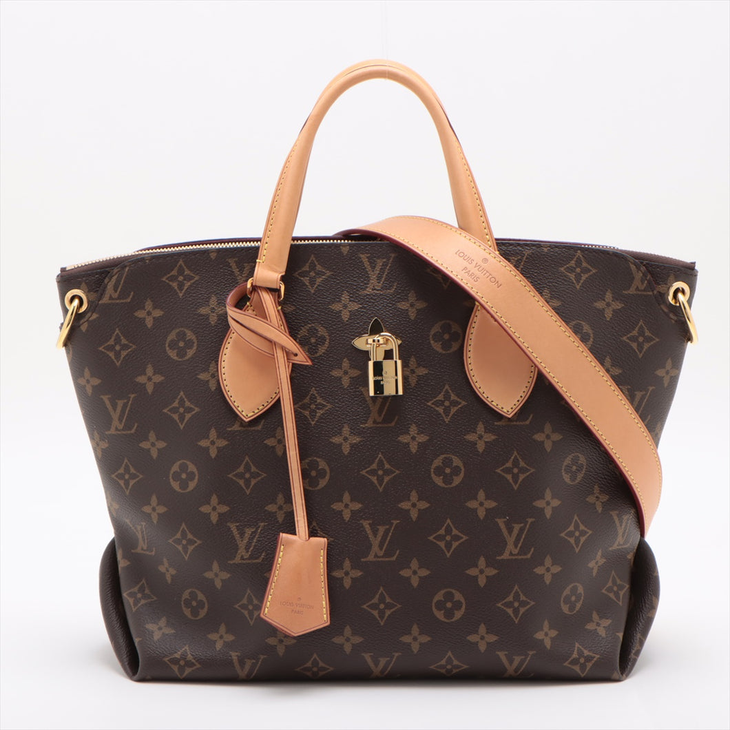 Louis Vuitton Monogram Flower Zipped Tote MM