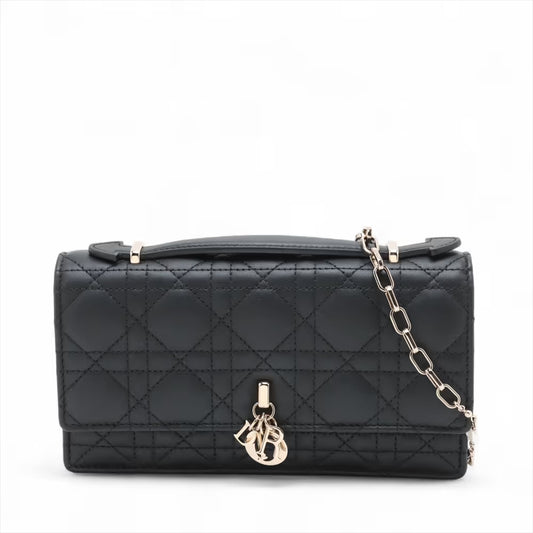 Christian Dior Cannage My Dior Mini Bag Black