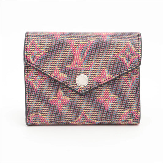 Louis Vuitton Monogram LV Pop Zoe Compact Wallet Neon Color