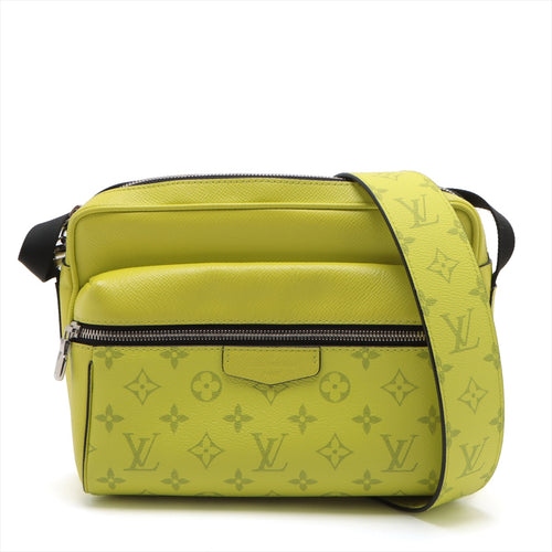 #1 Louis Vuitton Monogram Taigarama Outdoor Messenger PM Yellow