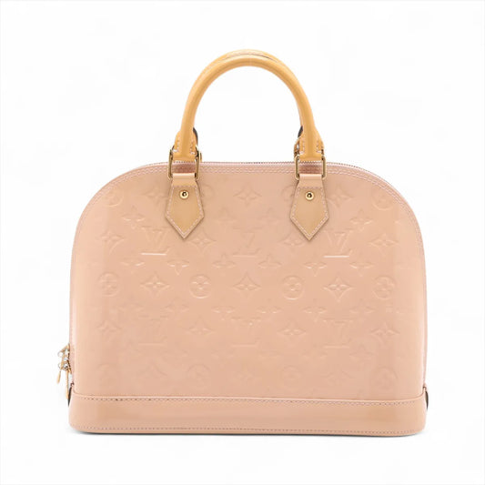 Louis Vuitton Vernis Alma PM Beige