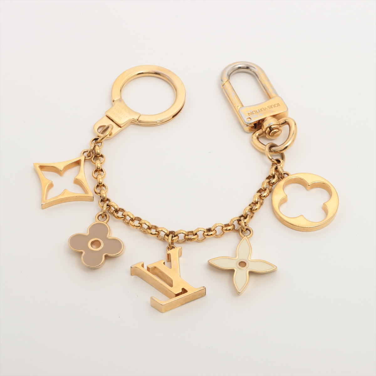 #1 Buy Second Hand Louis Vuitton Fleur De Monogram Bag Charm