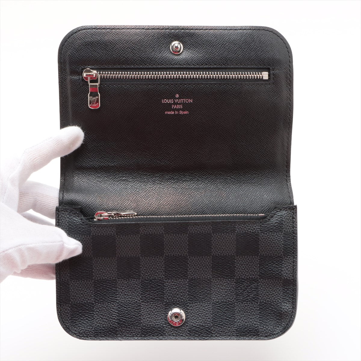 #1 Louis Vuitton Damier Graphite Pochette Homme