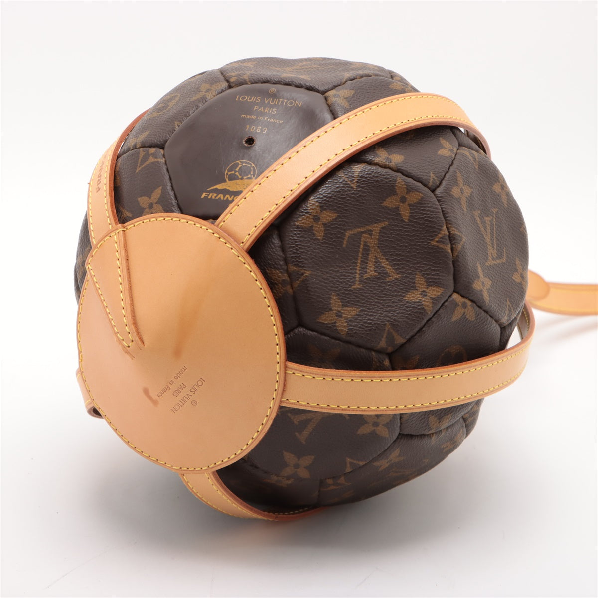 #1 Louis Vuitton Monogram Soccer Ball 1998 France World Cup Commemoration Limited to 3000 pieces