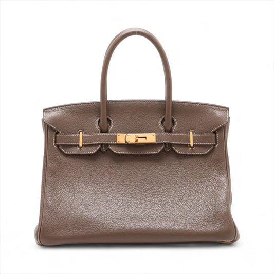 Hermes Birkin 30 Le Tournay Taurillon Clemence Etoupe