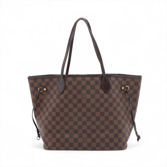 Louis Vuitton Damier Ebene Neverfull MM Rose Ballerine