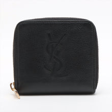 Load image into Gallery viewer, Saint Laurent Paris Leather Wallet Black