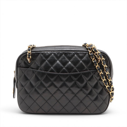Chanel Matelasse Lambskin Chain Camera Bag Black * PREORDER *