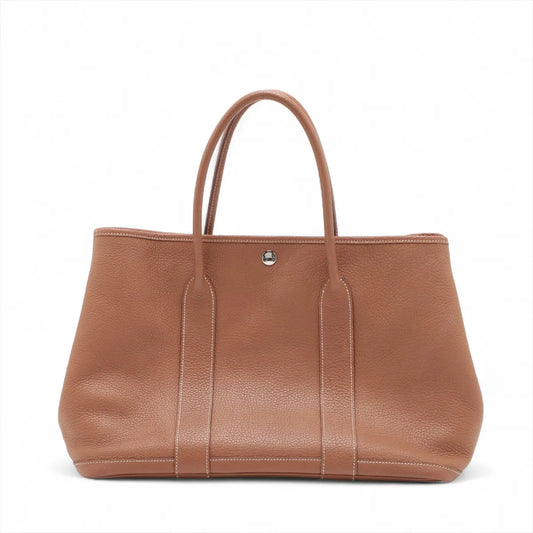 Hermès Garden Party 36 PM Negonda Gold