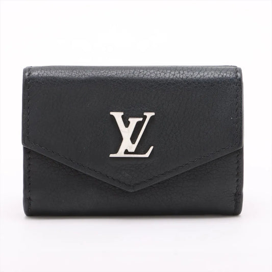 Louis Vuitton Taurillon Lockmini Wallet Noir