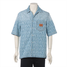 Load image into Gallery viewer, Versace Cotton Denim Shirt Blue