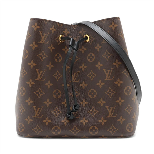 Louis Vuitton Monogram Macassar Neonoe Bucket Bag