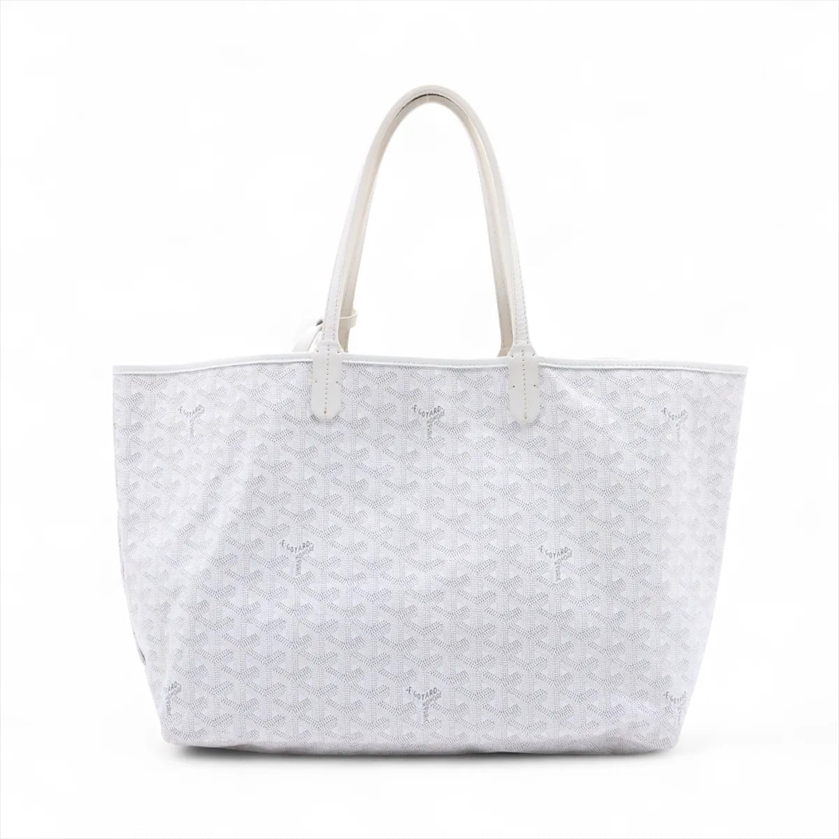 Goyard Saint Louis PM Tote Bag White