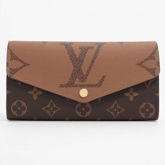 Louis Vuitton Giant Monogram Reverse Sarah Long Wallet