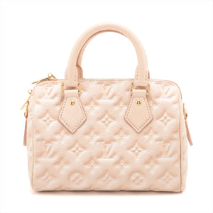 Louis Vuitton Monogram Summer Stardust Empreinte Speedy Bandoulière 20 Pink