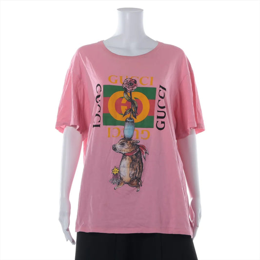 Gucci x Higuchi Yuko Cotton T-shirt Pink — product photo 1