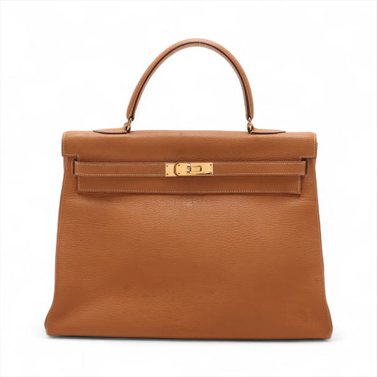 Hermes Kelly 35 Le Tournay Gold