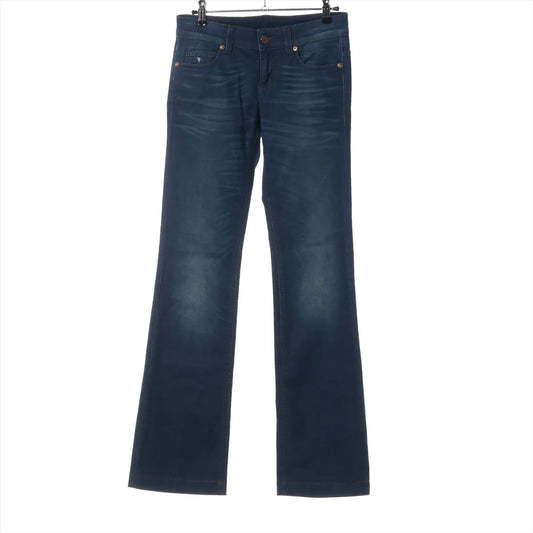 Gucci Cotton Polyurethane Denim Pants Blue — product photo 1
