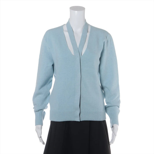 Fendi Wool Cashmere Cardigan Blue