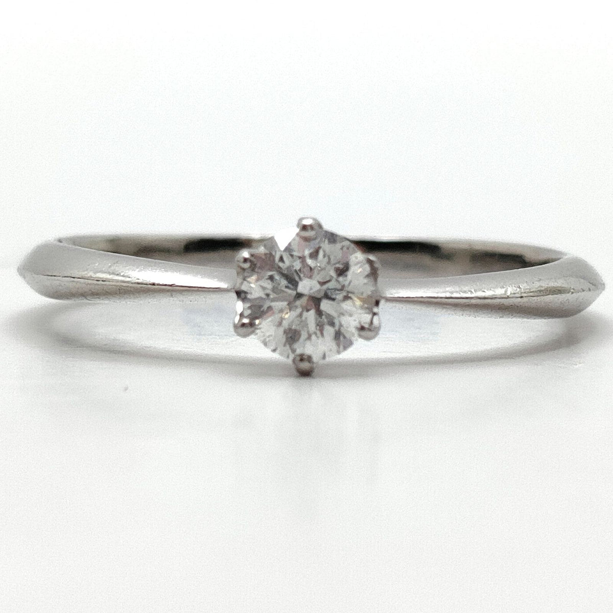 Natural Diamond 0.248ct Ring Platinum