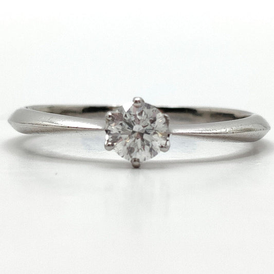 Natural Diamond 0.248ct Ring Platinum