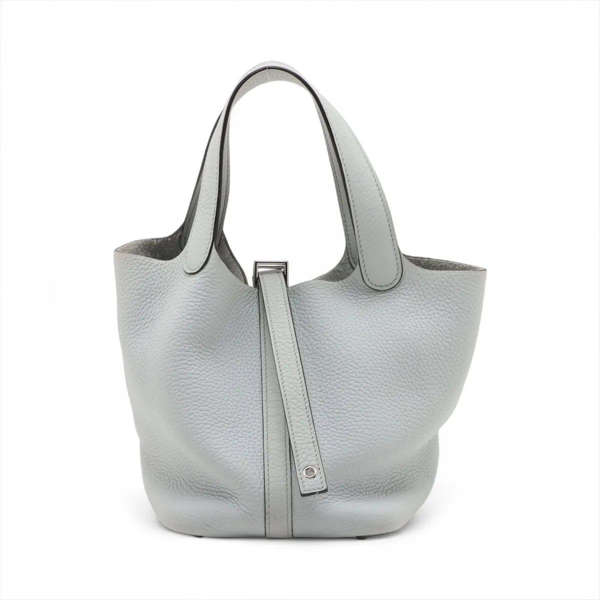 Hermès Picotin Lock 18 PM Taurillon Clemence Pale Blue