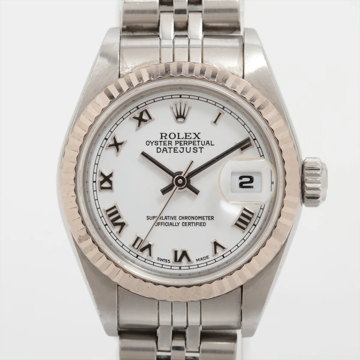 Rolex Oyster Perpetual Datejust White 79174