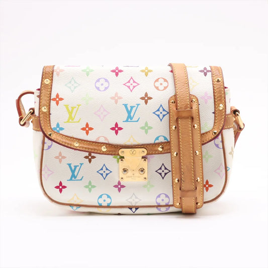 Louis Vuitton x Murakami Monogram Multicolor Sologne White