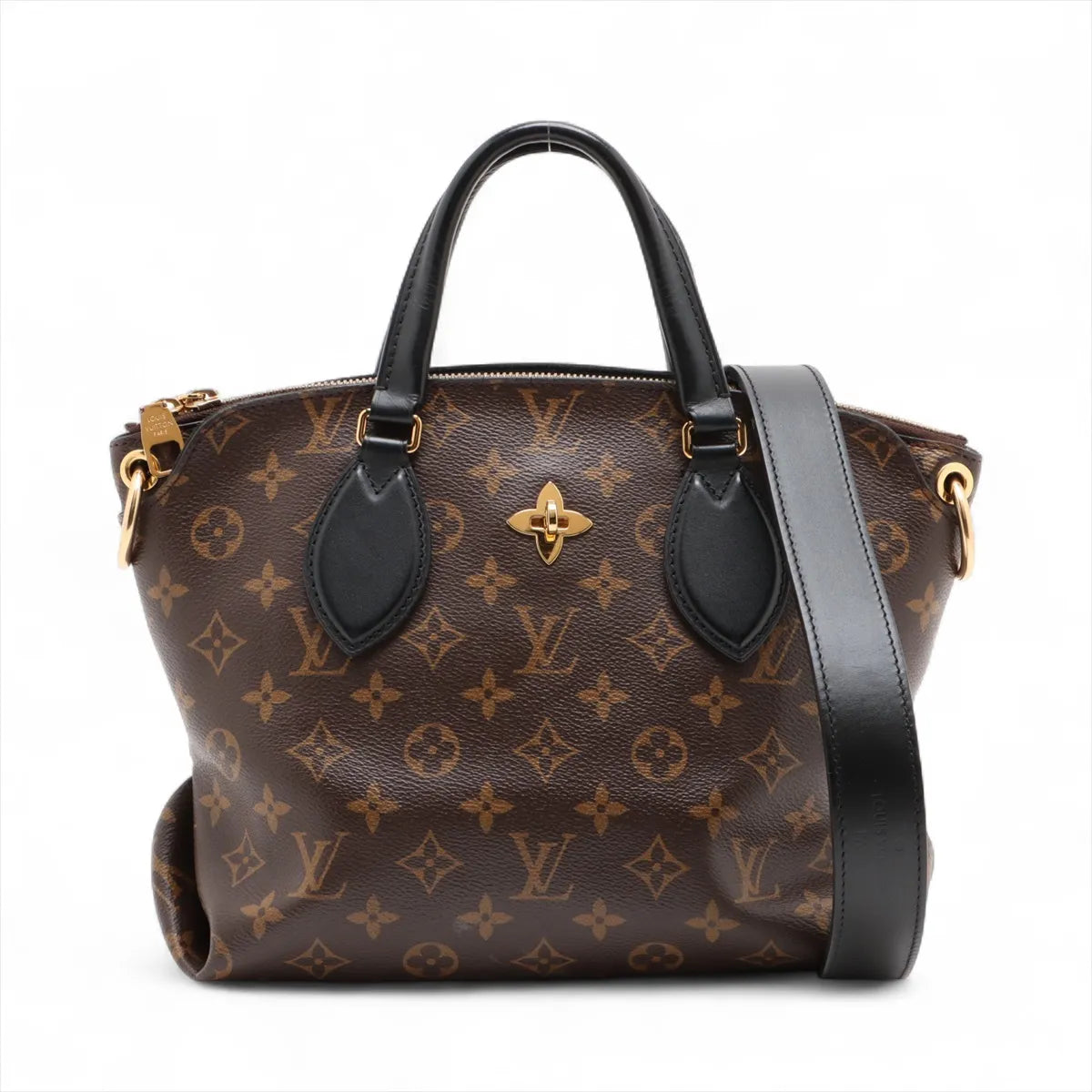 Louis Vuitton Monogram Flower Zipped Tote Bag PM