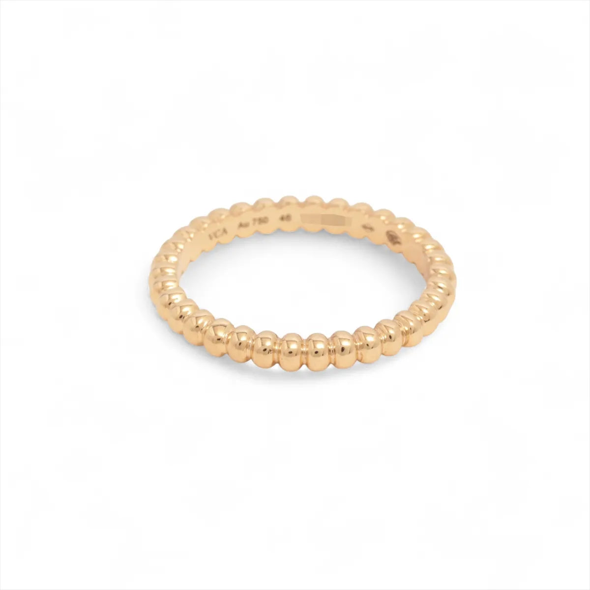 Van Cleef & Arpels Perlee Ring Yellow Gold