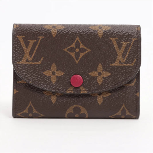 Louis Vuitton Monogram Rosalie Coin Purse Fuschia