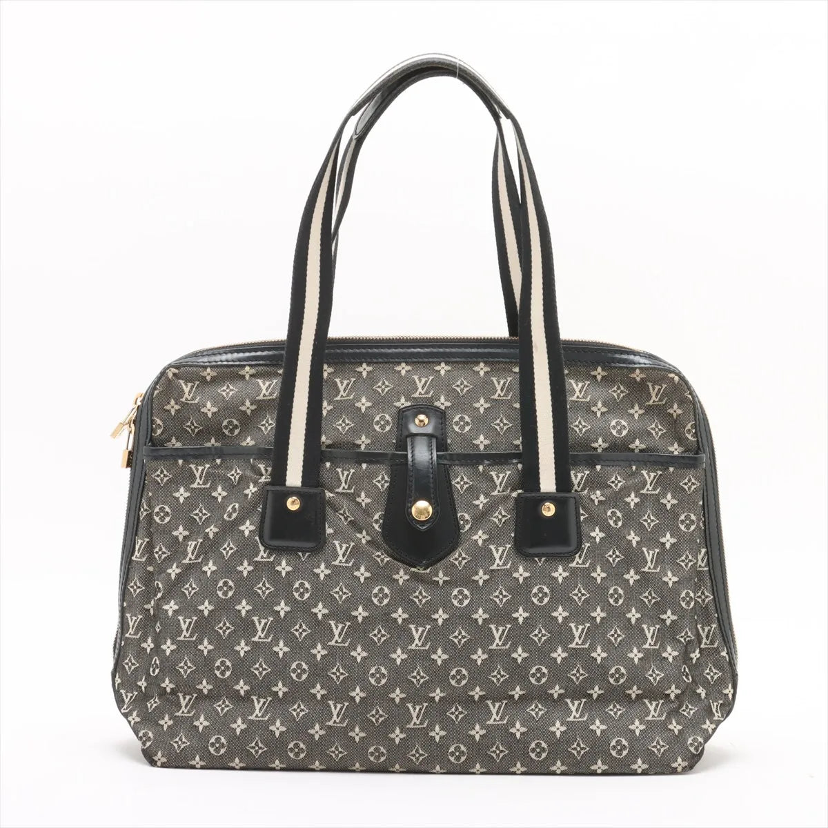 Louis Vuitton Monogram Mini Lin Mary Kate Cabas Bag Gray