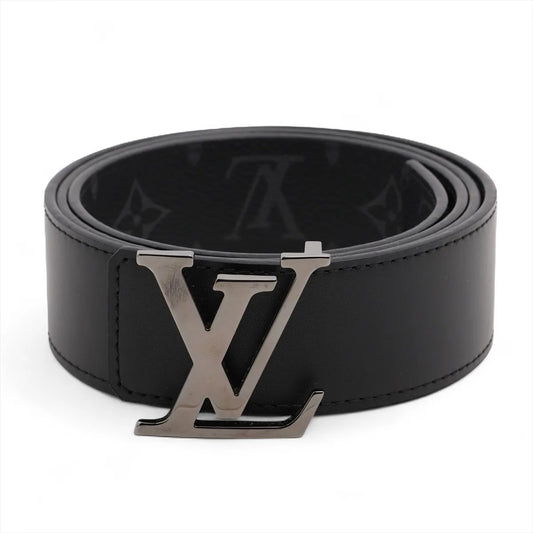 Louis Vuitton Monogram Eclipse LV Initiales Leather Belt